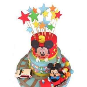 Mickey Mouse Doğum Günü Pastası
