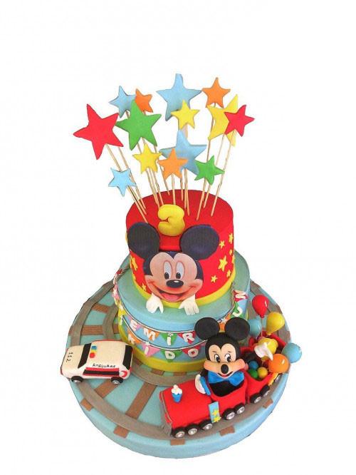 Mickey Mouse Doğum Günü Pastası