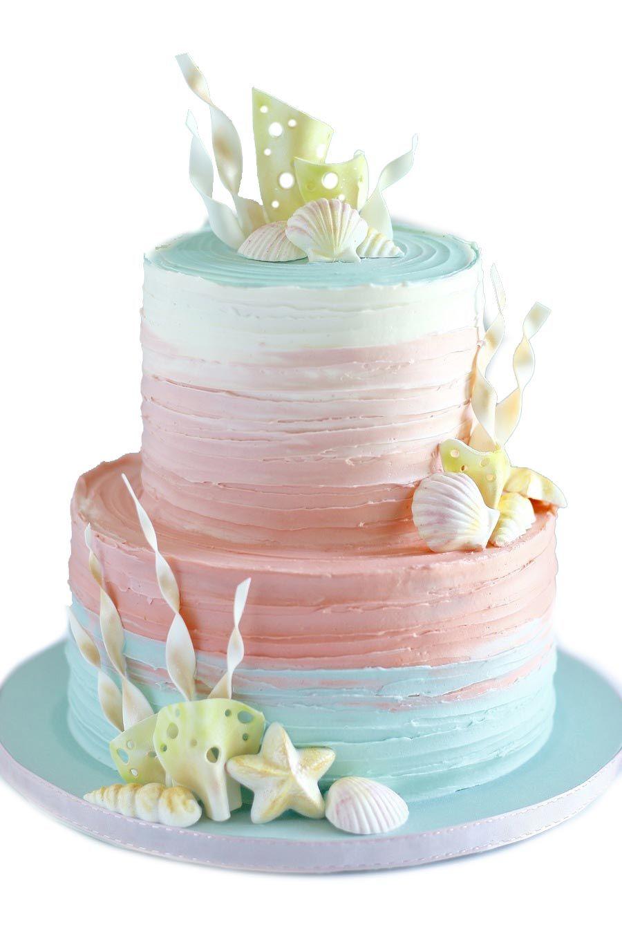 Deniz Kabuklu Düğün Nişan Pastası Pasta Siparişi Pastam Geldi