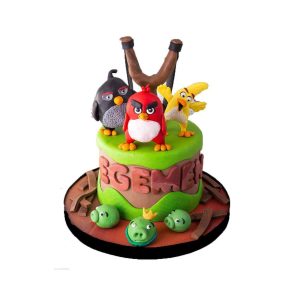 Angry Birds Doğum Günü Pastası