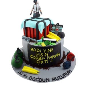 Pubg Doğum Günü Pastası