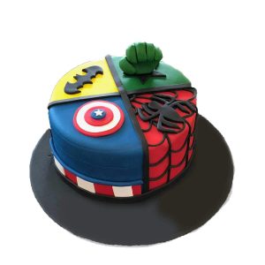 Marvel Kahramanları Pastası