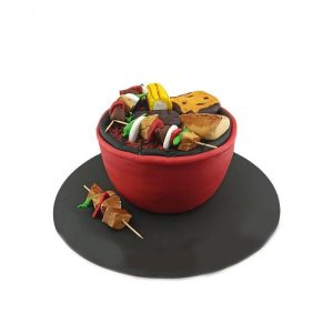 Barbekü Temalı Doğum Günü Pastası