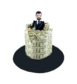Dolarlı Doğum Günü Pastası