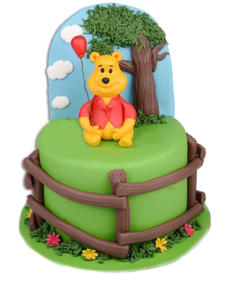 Winnie The Pooh Doğum Günü Pastası
