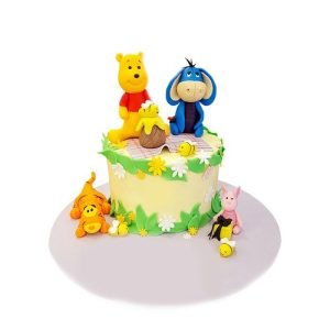Winnie the Pooh Doğum Günü Pastası